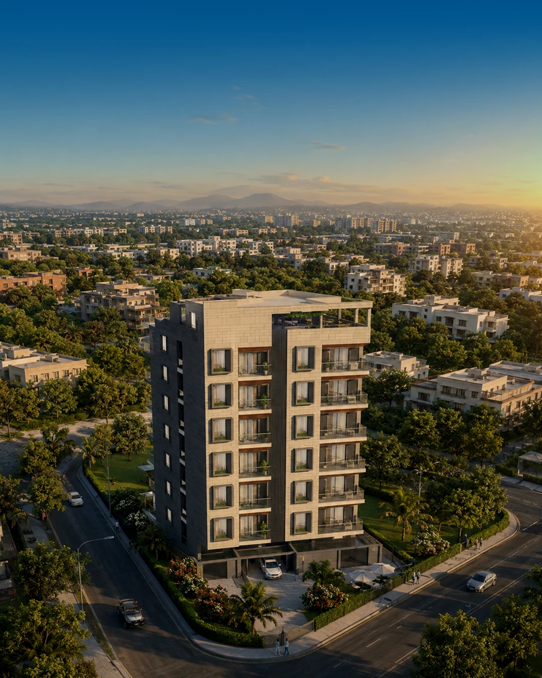 Jaipur Skyline & Prime Bani Park Location